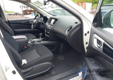 2019 Nissan Pathfinder Sv z USA, uszkodzony, nr VIN 5N1DR2MM5KC577300